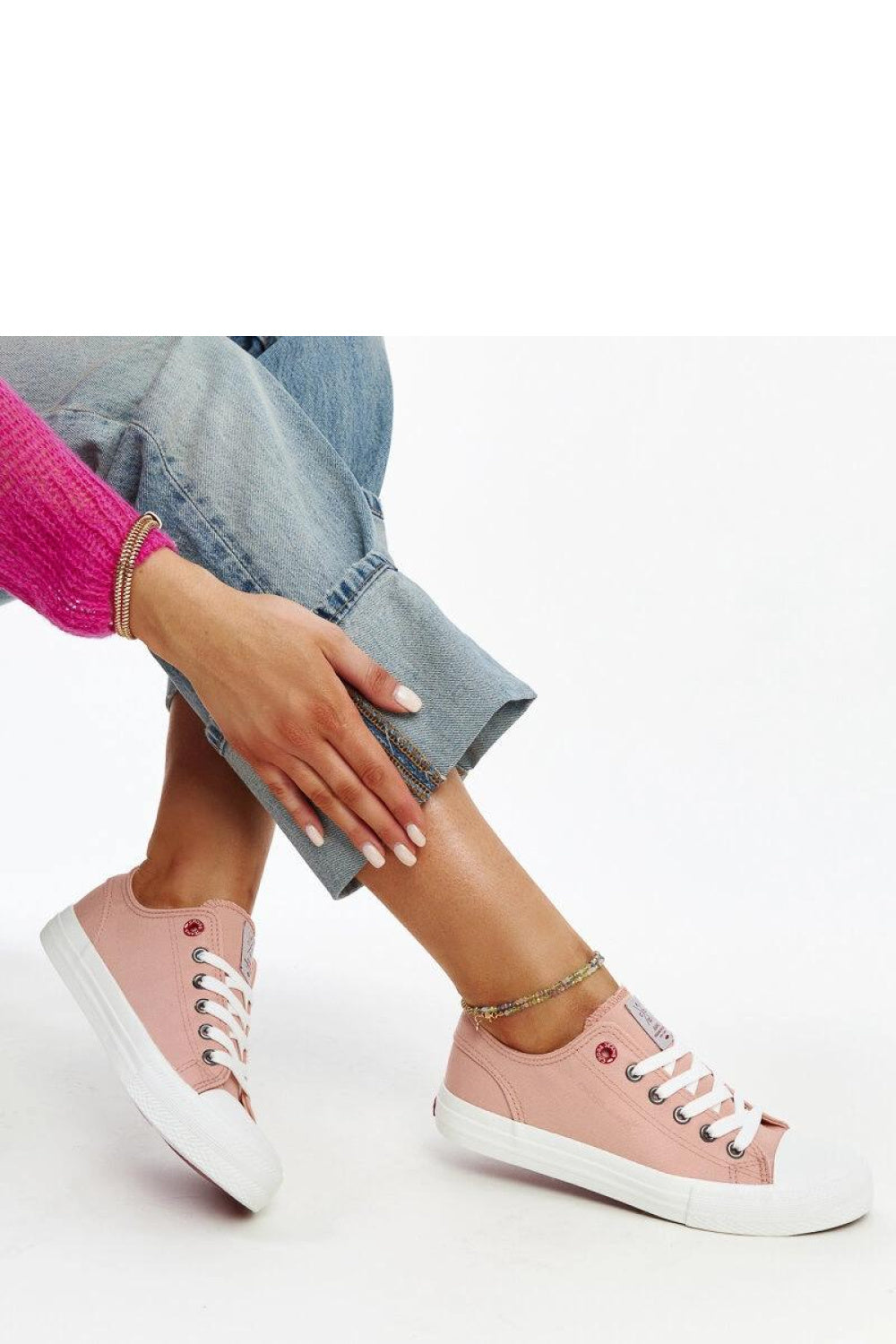 Baskets femme Solea — rosé