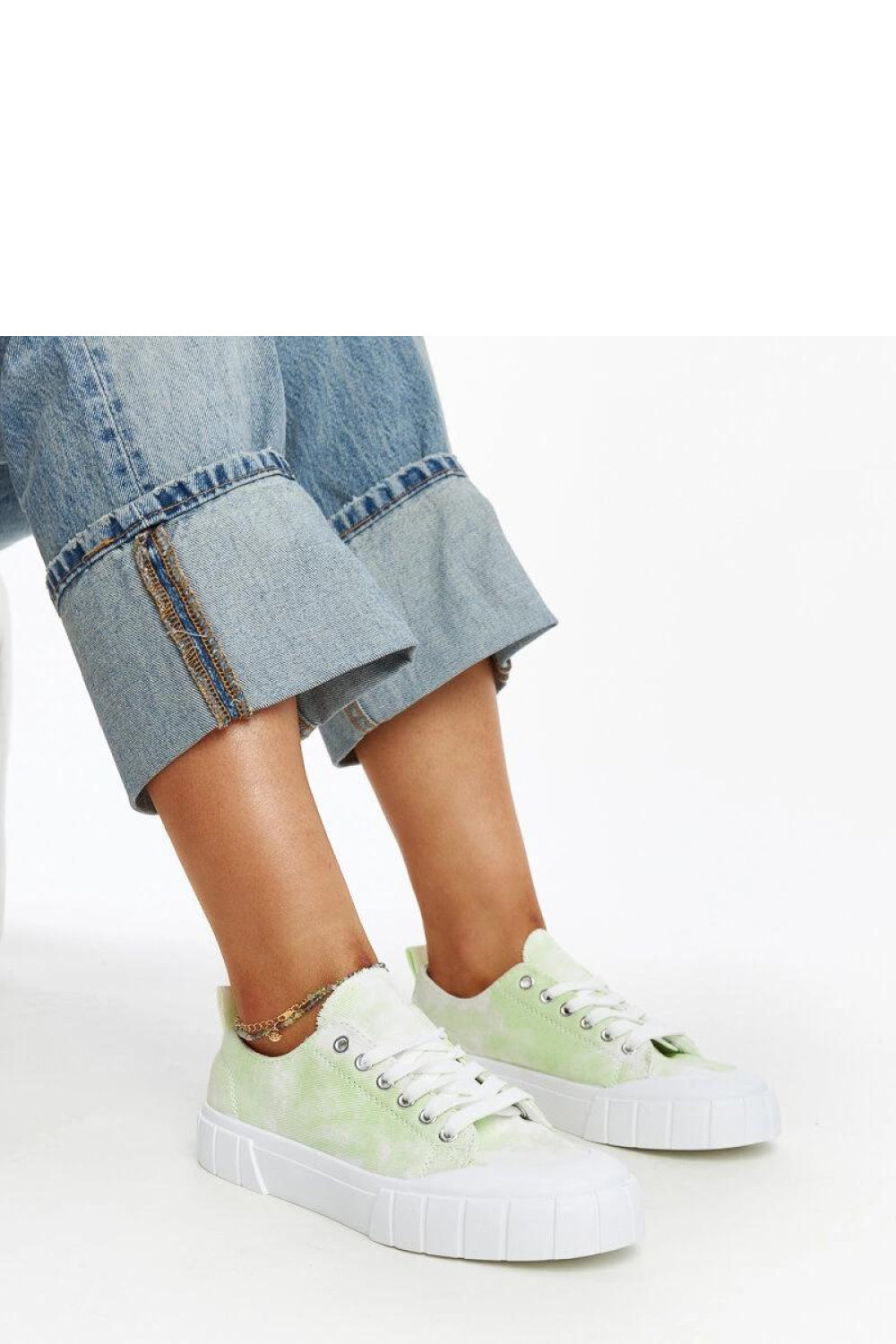Baskets femme Solea — vert