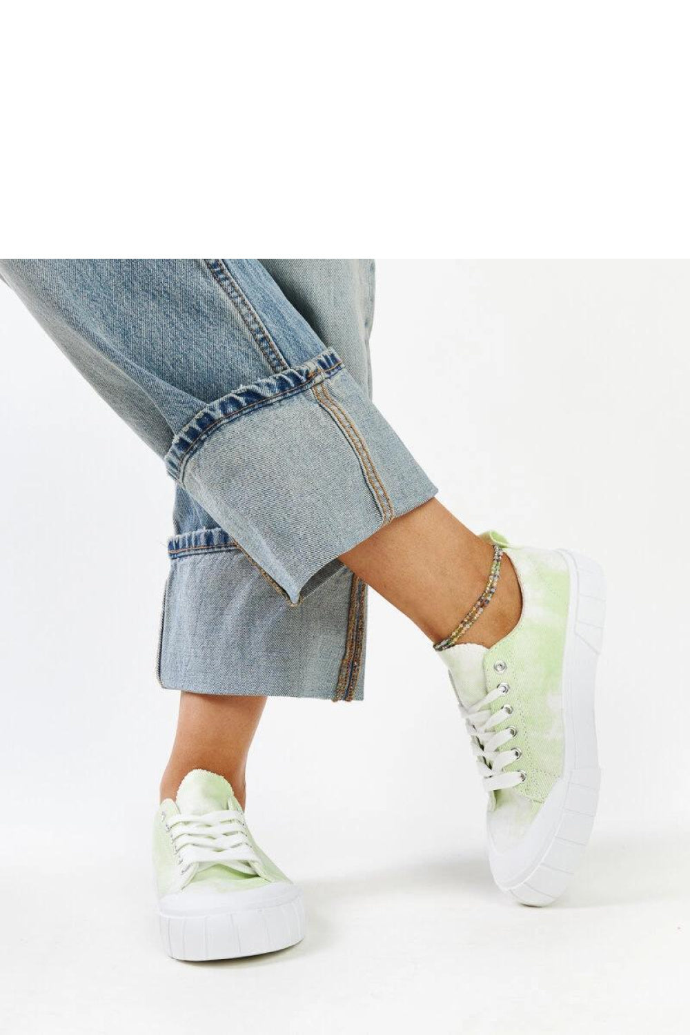 Baskets femme Solea — vert
