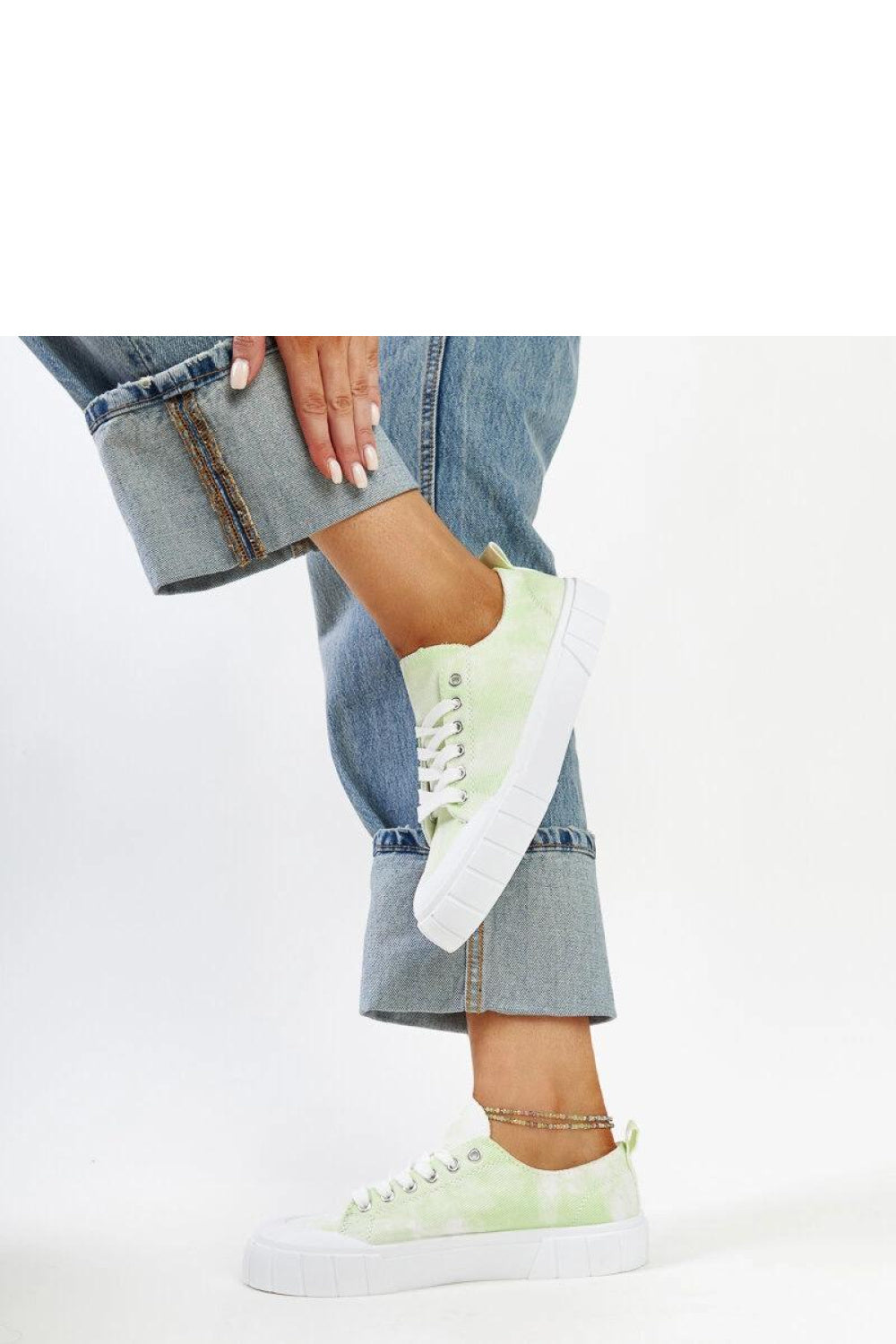 Baskets femme Solea — vert