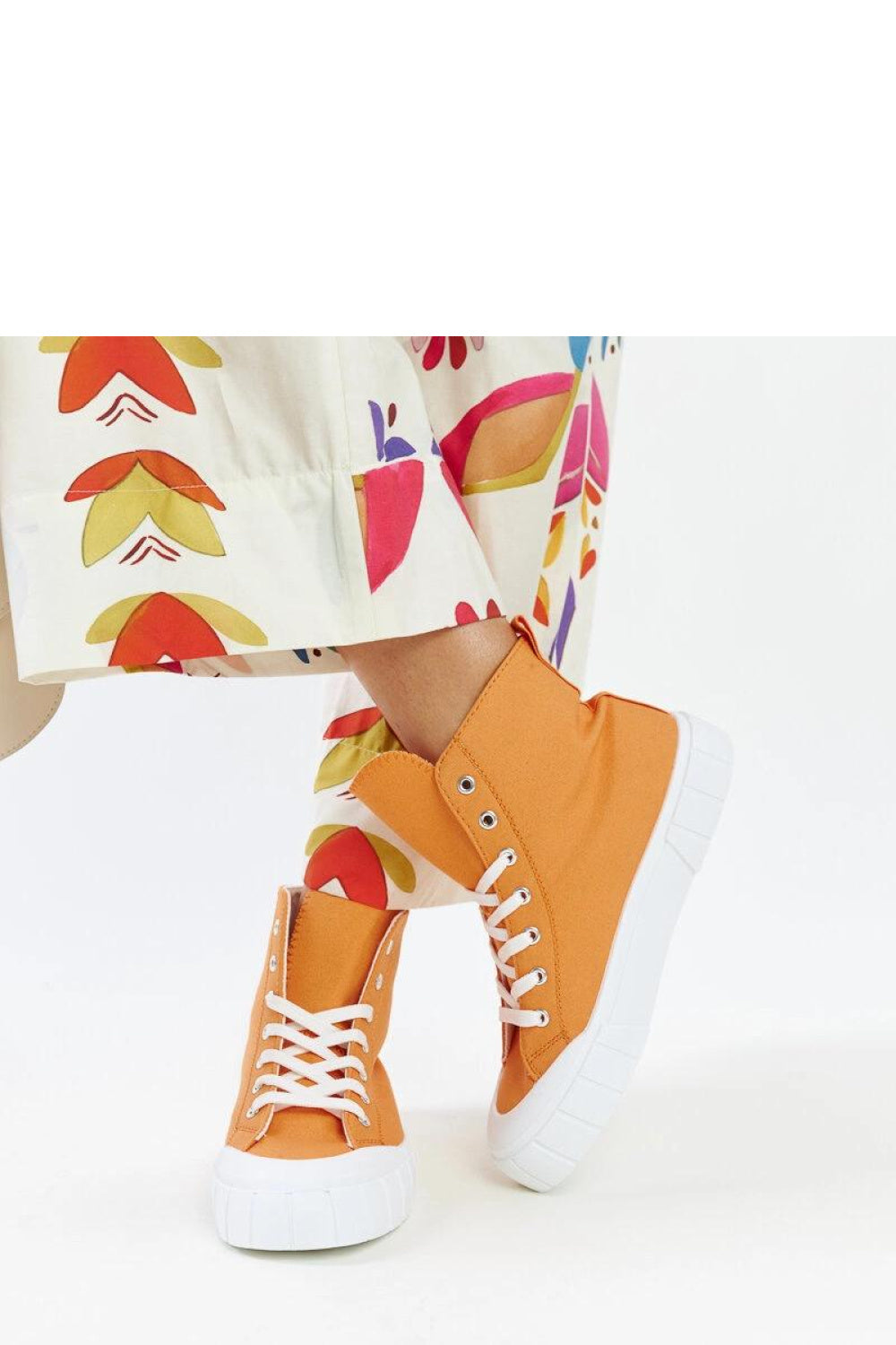 Baskets femme Solea — orange