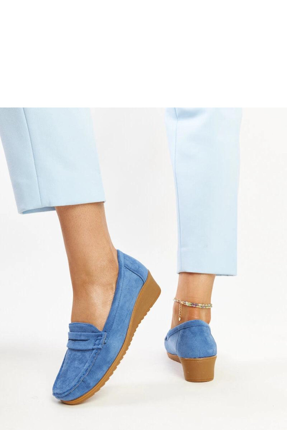 Moccasins femme Solea — bleu