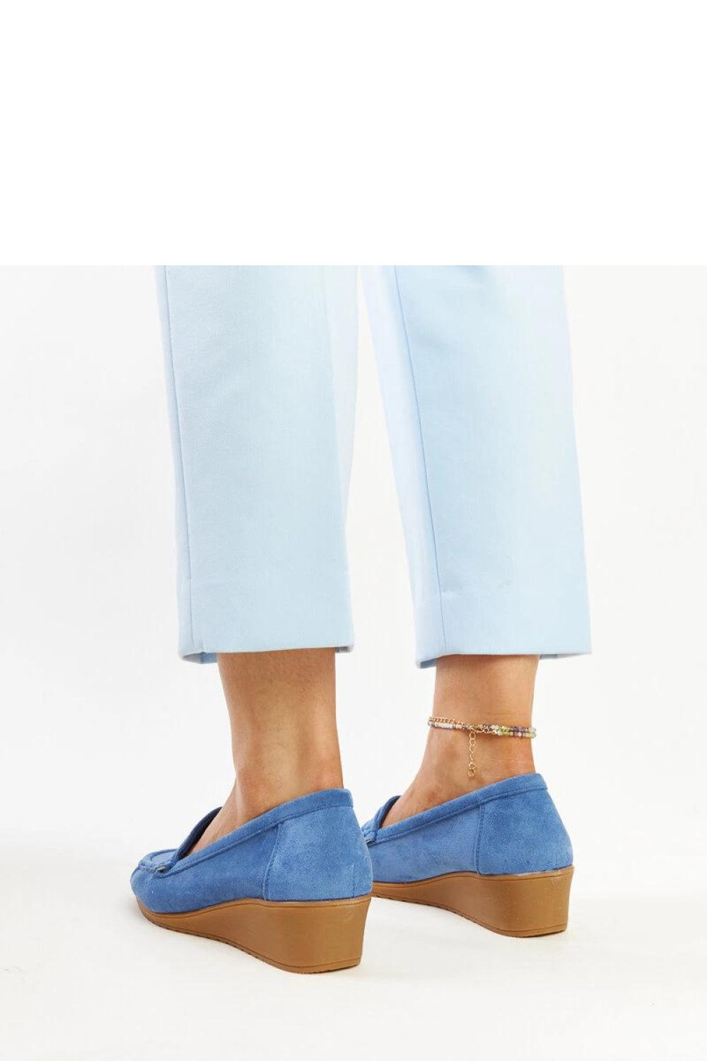 Moccasins femme Solea — bleu