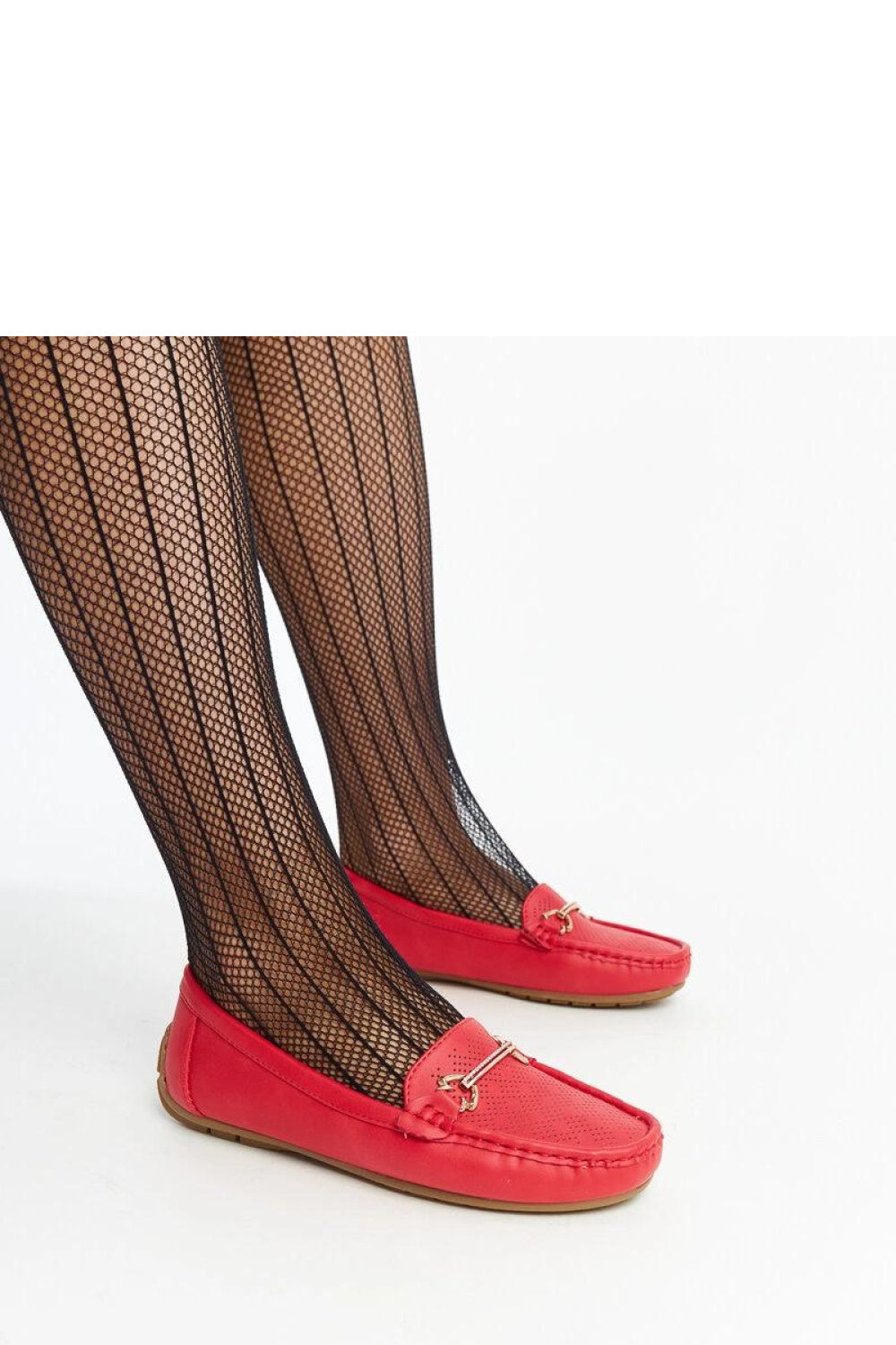 Moccasins femme Solea — rouge