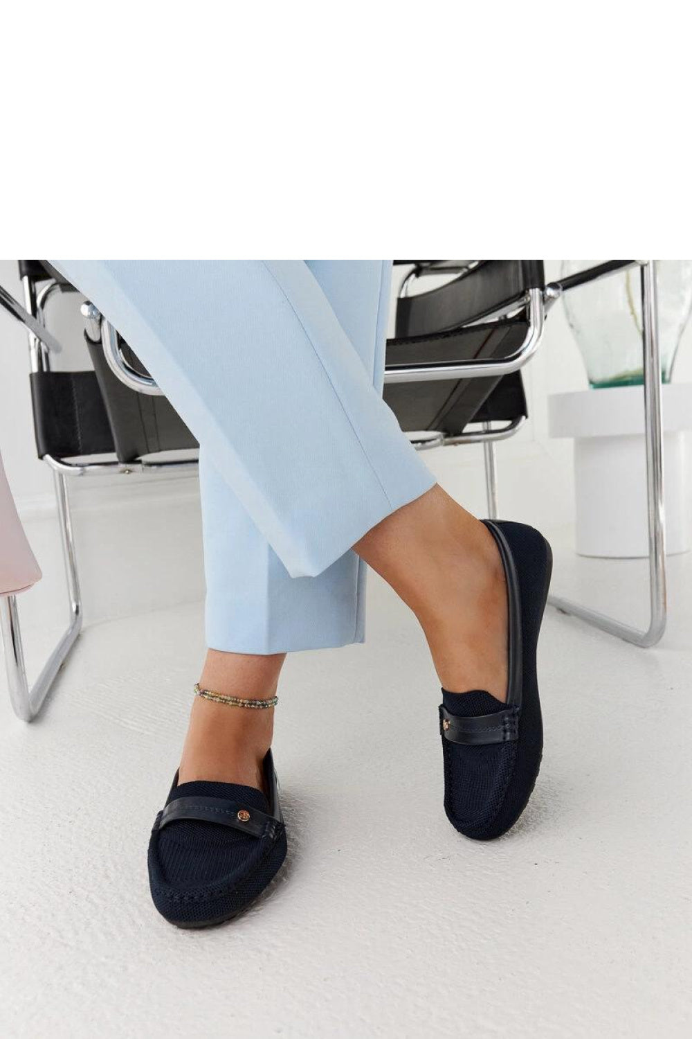 Moccasins femme Solea — bleu