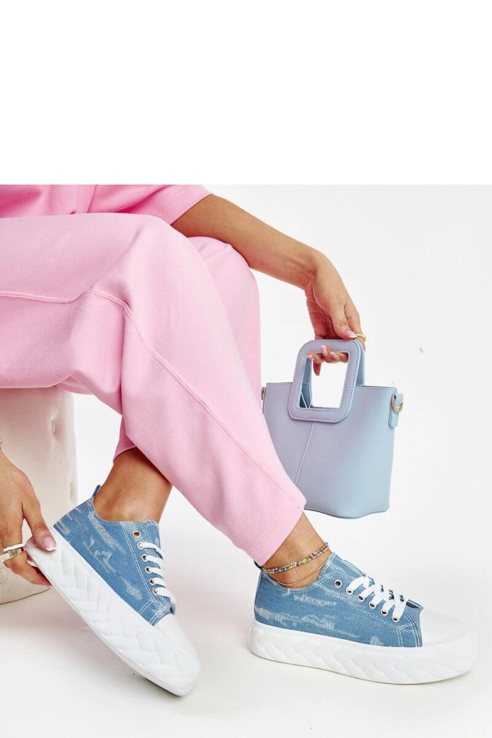 Baskets femme Solea — bleu