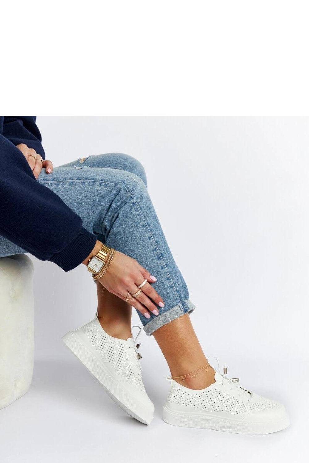 Baskets femme Solea — blanc
