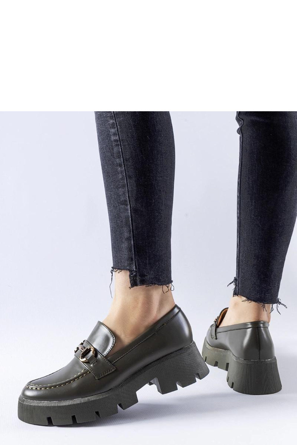 Moccasins femme Solea — vert