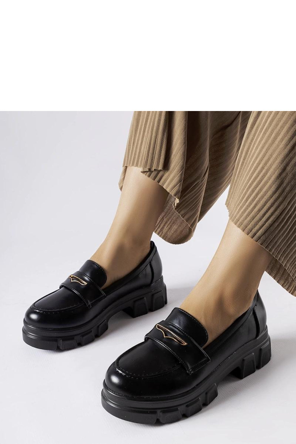 Moccasins femme Solea — noir