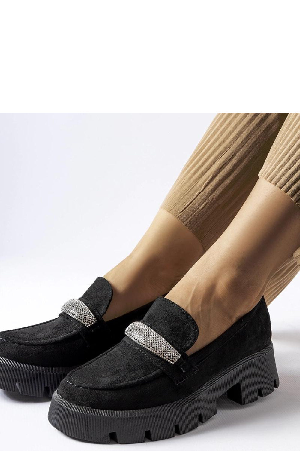Moccasins femme Solea — noir