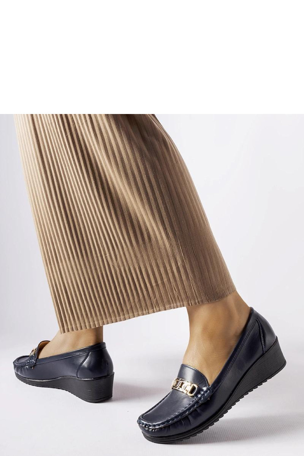 Moccasins femme Solea — bleu