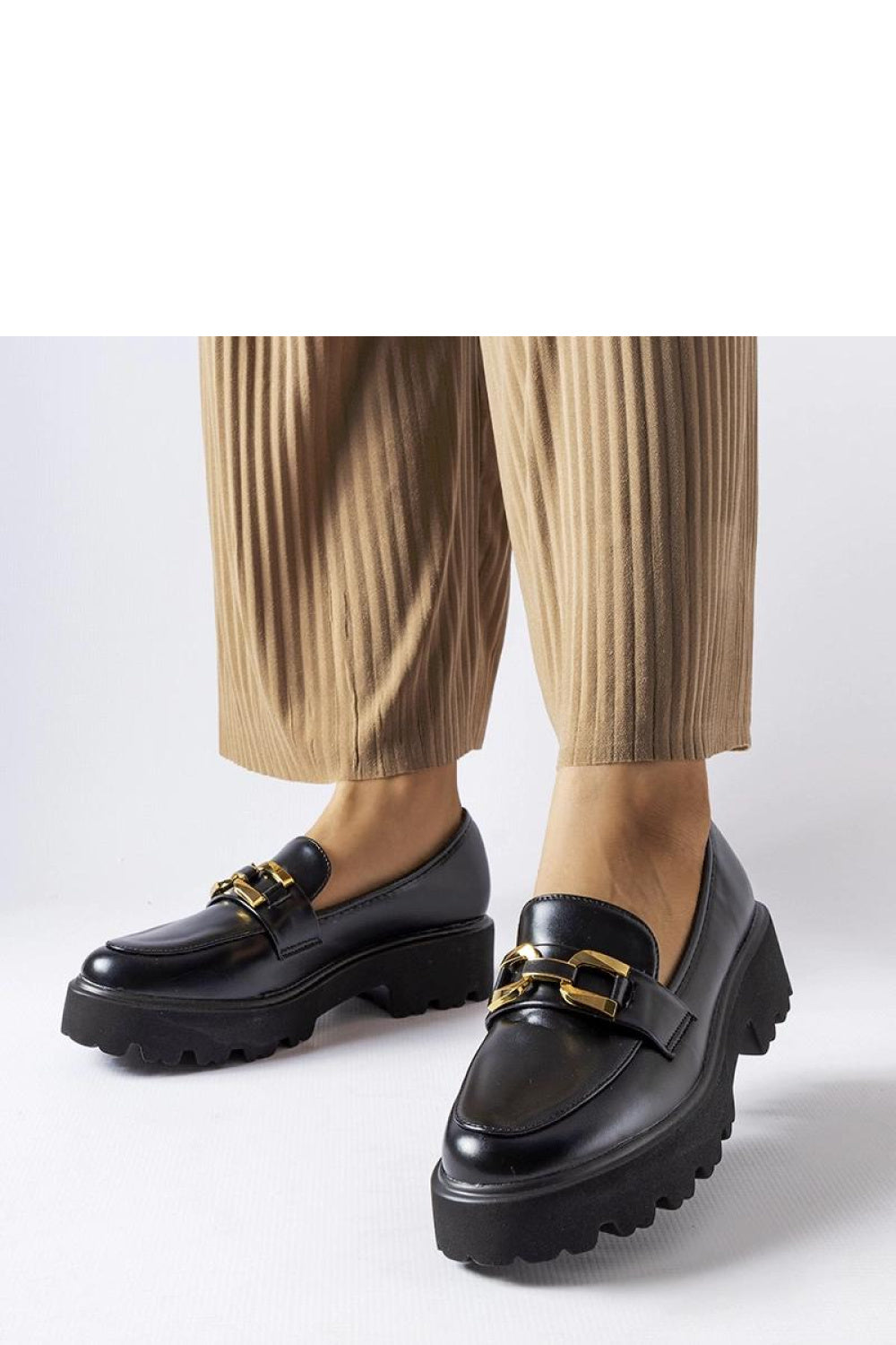 Moccasins femme Solea — noir