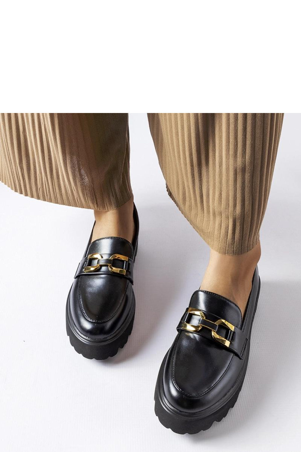Moccasins femme Solea — noir