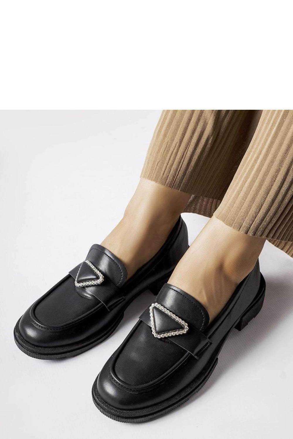 Moccasins femme Solea — noir