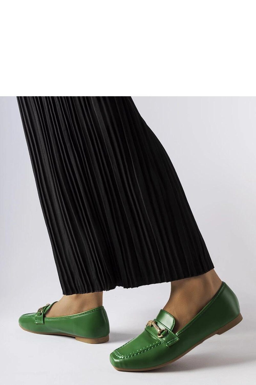 Moccasins femme Solea — vert