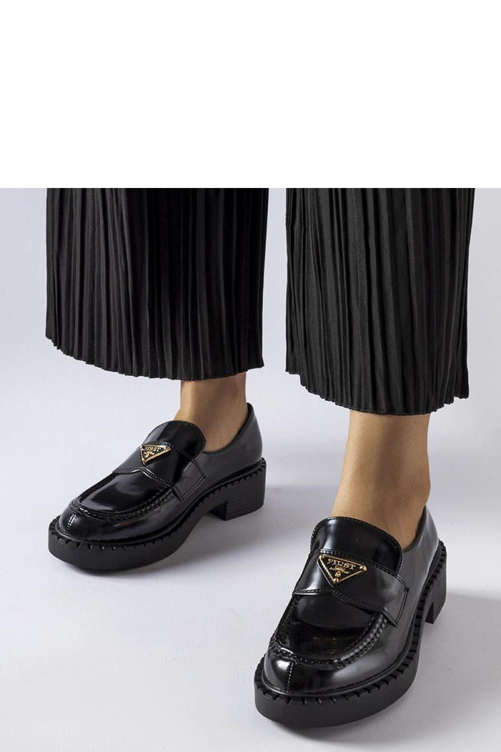 Moccasins femme Solea — noir