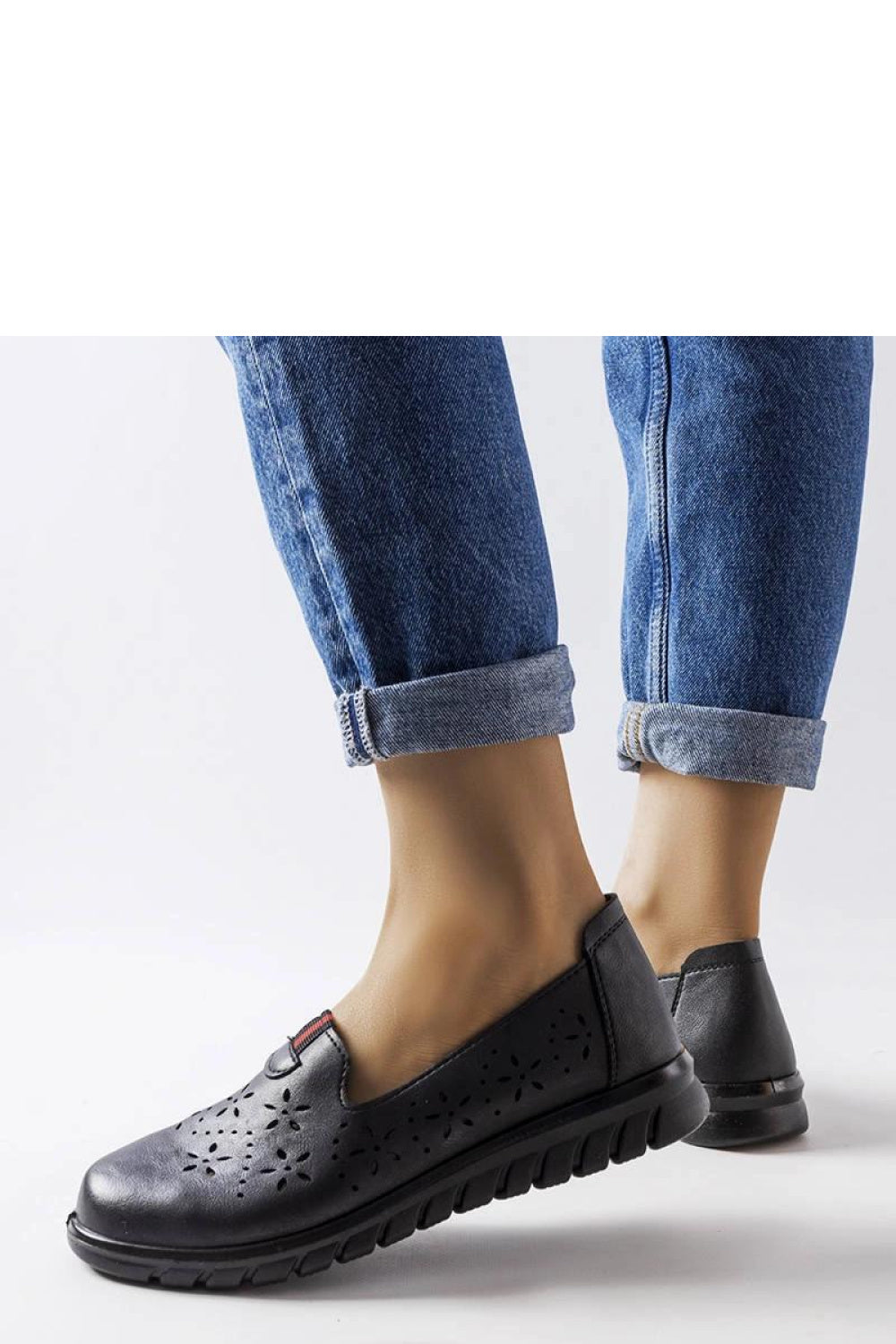 Moccasins femme Solea — noir