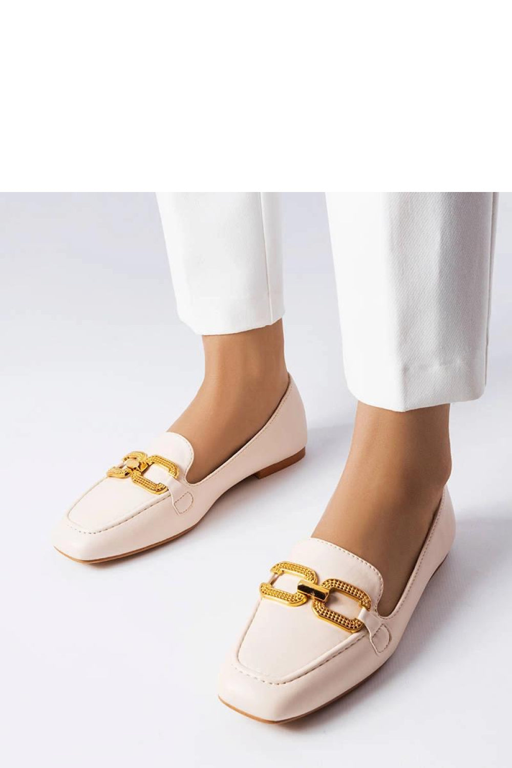 Moccasins femme Solea — beige