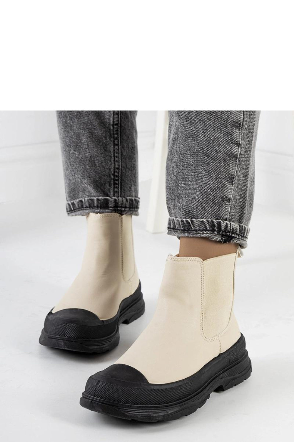 Bottes femme Solea Jodhpur Chaussures Jodhpur — beige