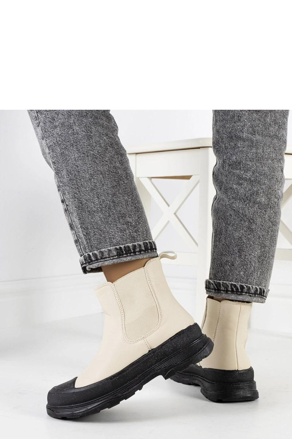 Bottes femme Solea Jodhpur Chaussures Jodhpur — beige