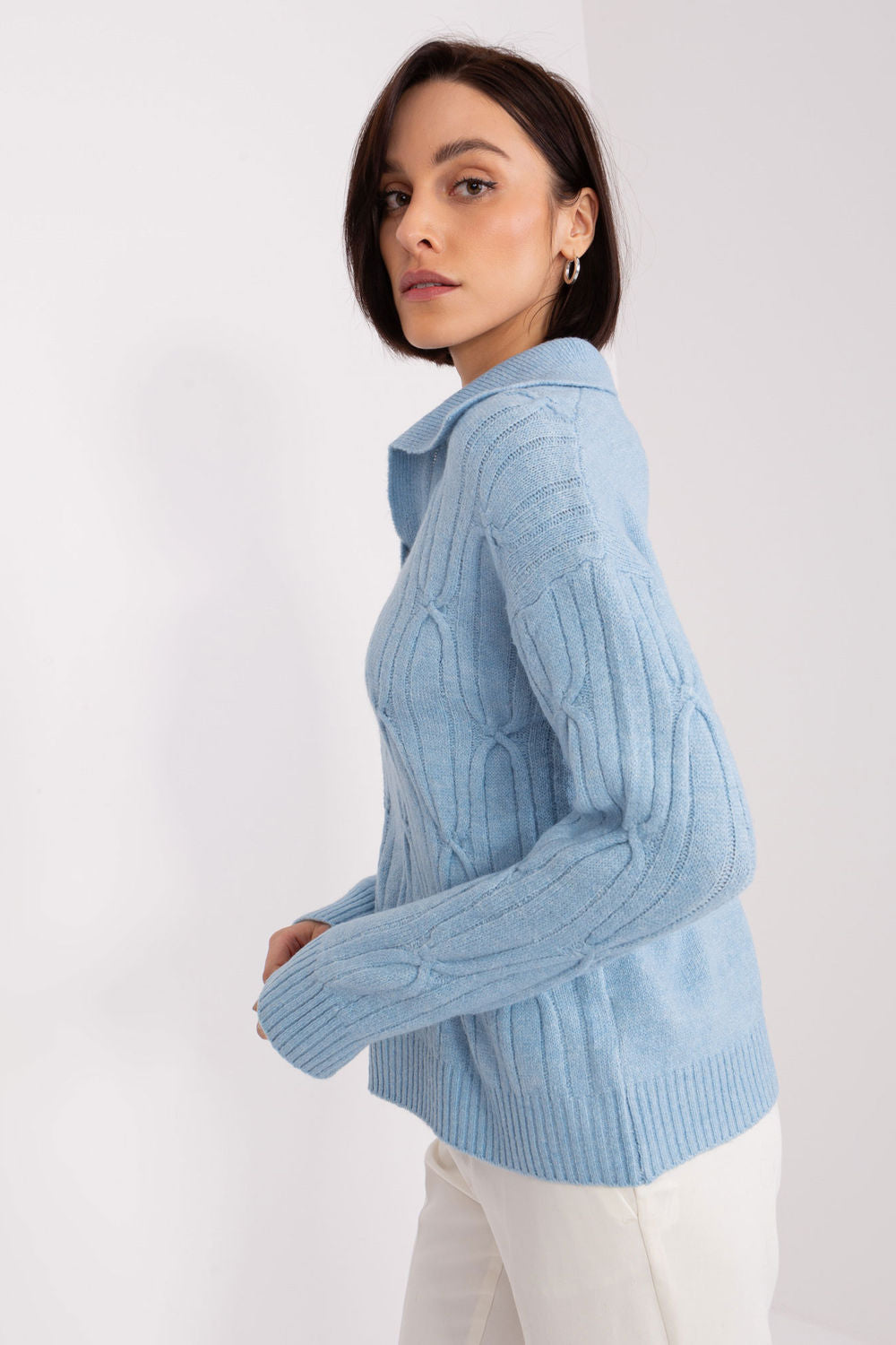 Pull femme AT Chandail Chandail — bleu
