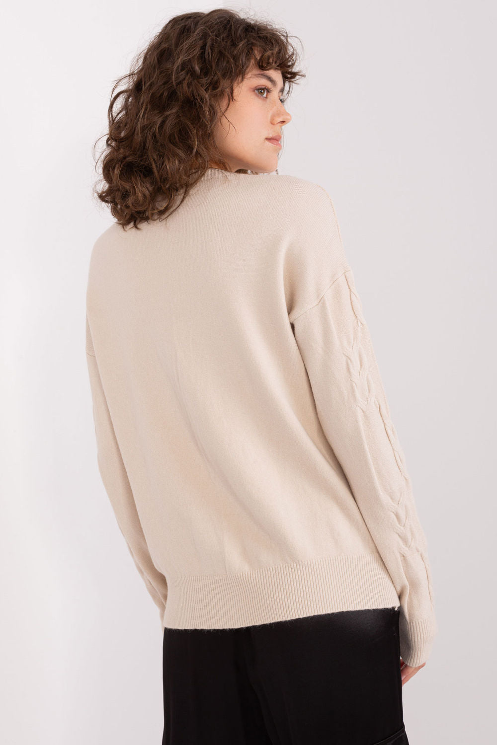 Pull femme AT Chandail Chandail — beige
