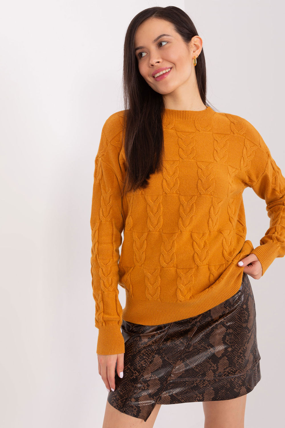 Pull femme AT Chandail Chandail — jaune