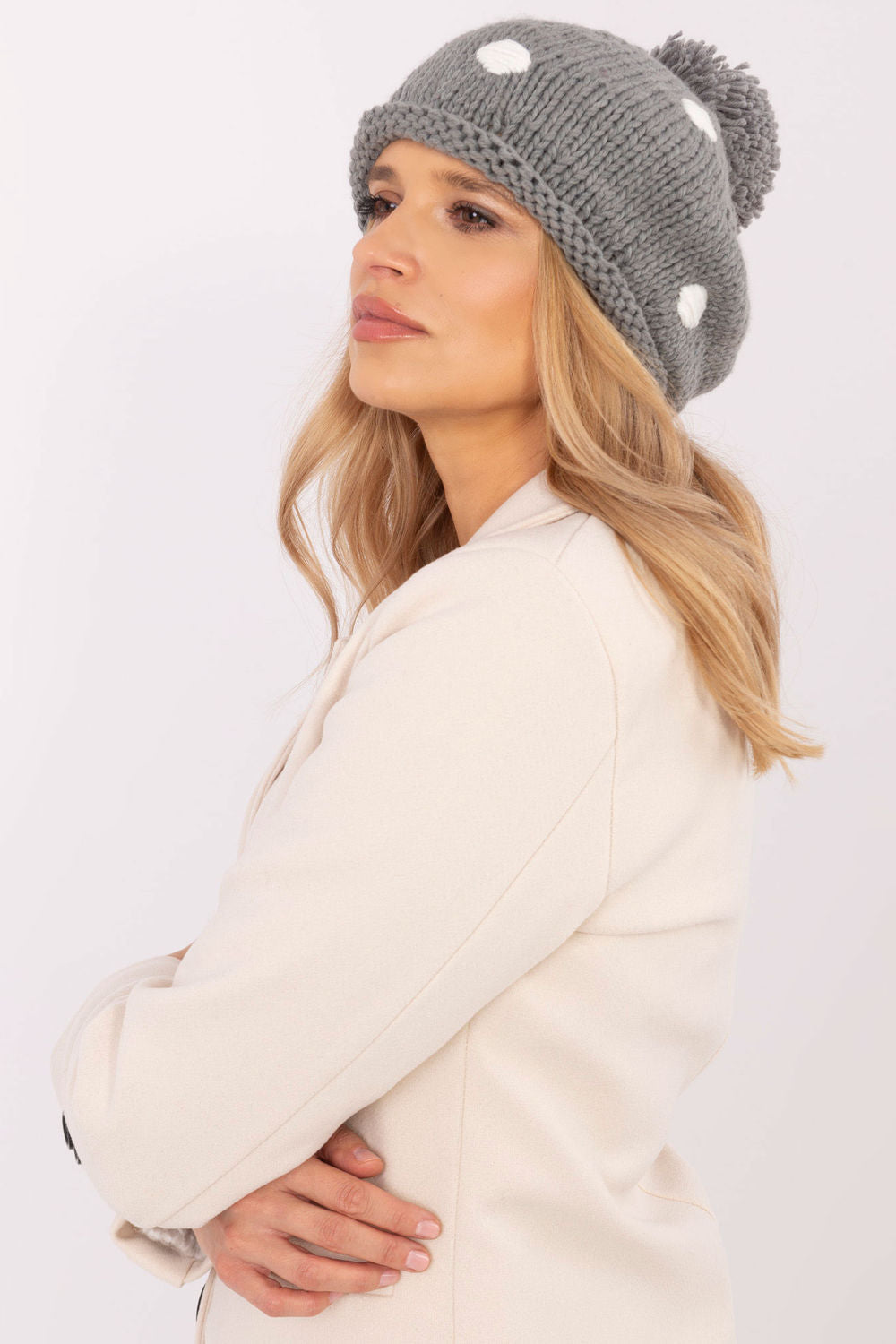 Bonnet femme AT — gris