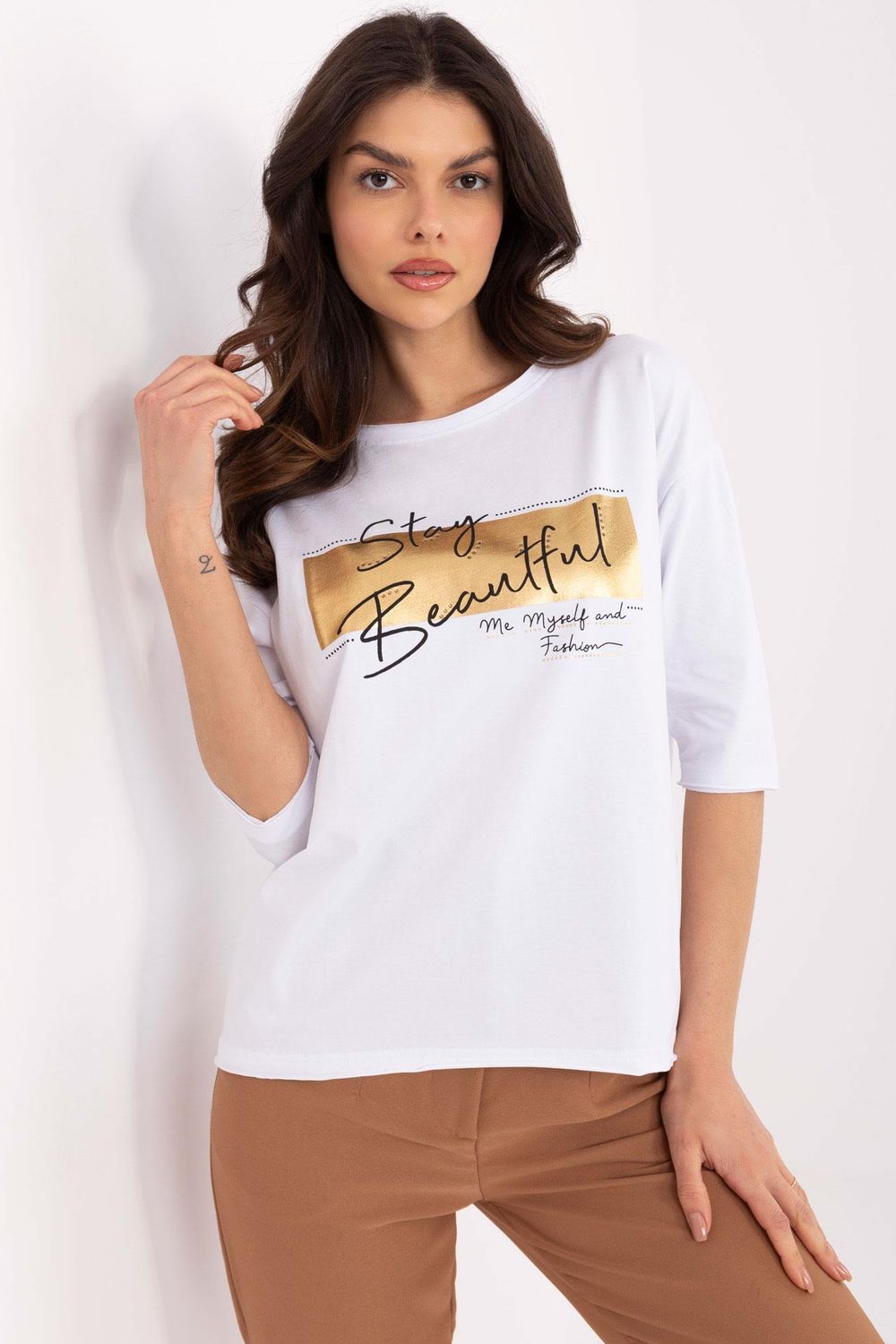 Blouse femme Factory Price Chemisier Chemisier — blanc