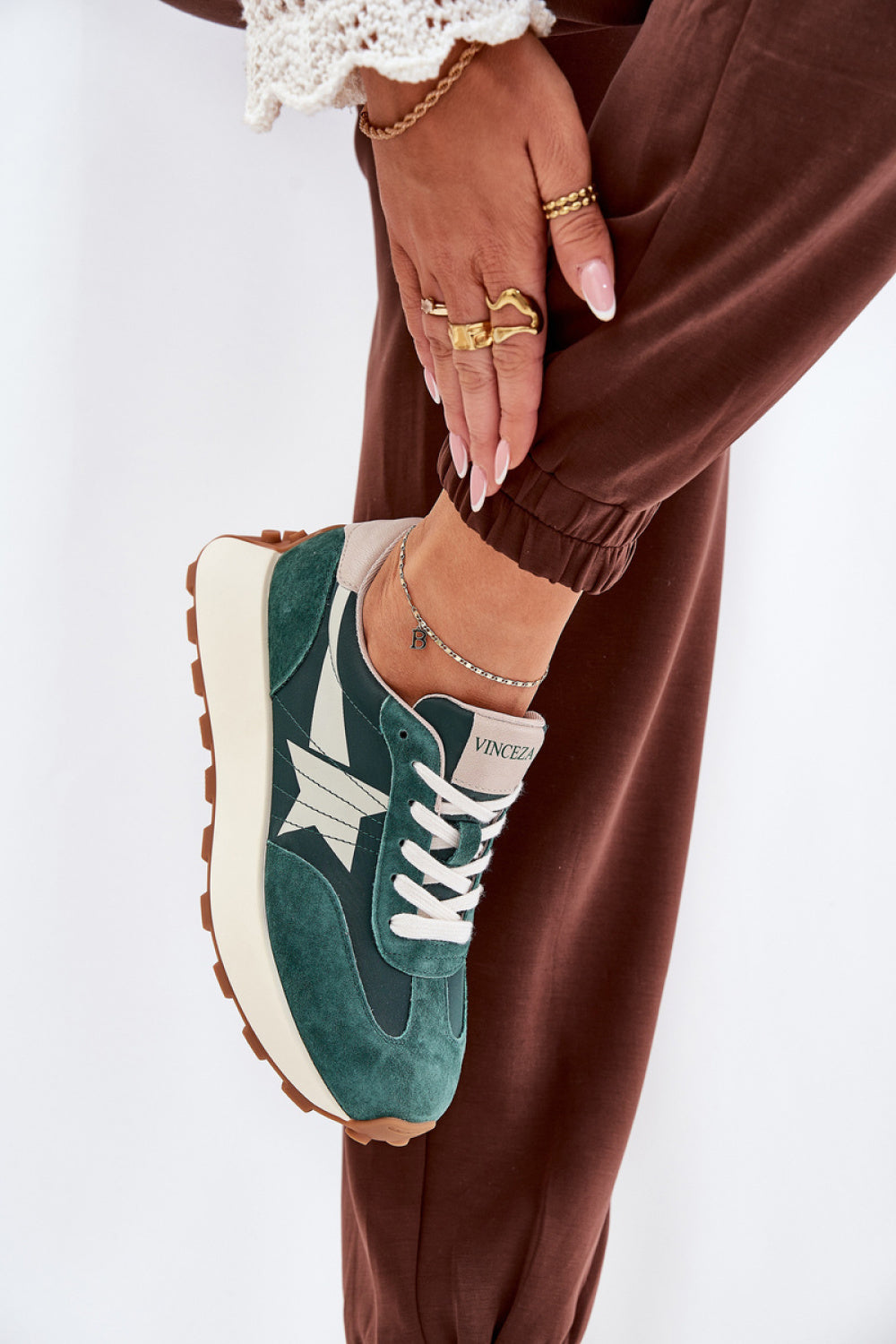 Chaussures de sport femme Step in style — vert