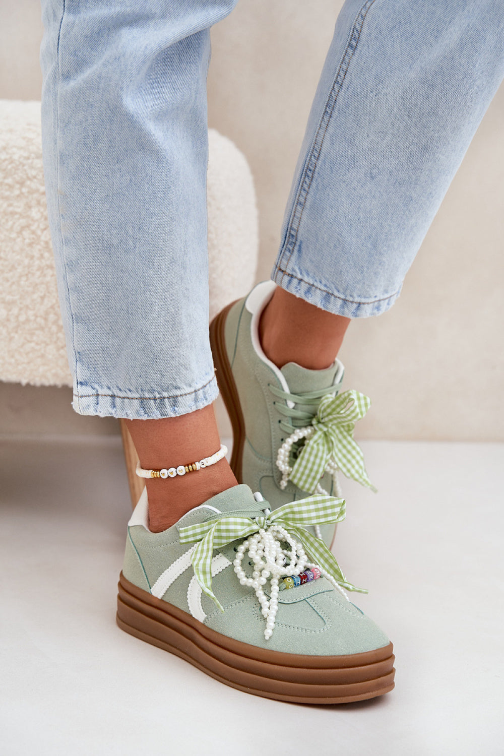 Chaussures de sport femme Step in style — vert