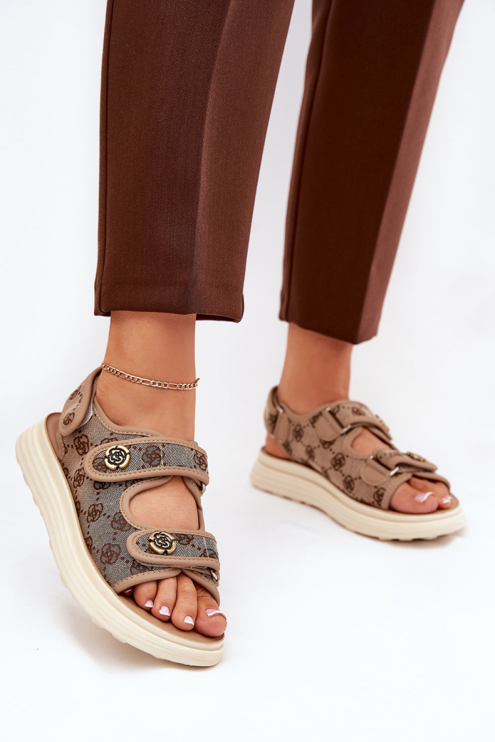 Sandales femme Step in style À Plateforme À — vert
