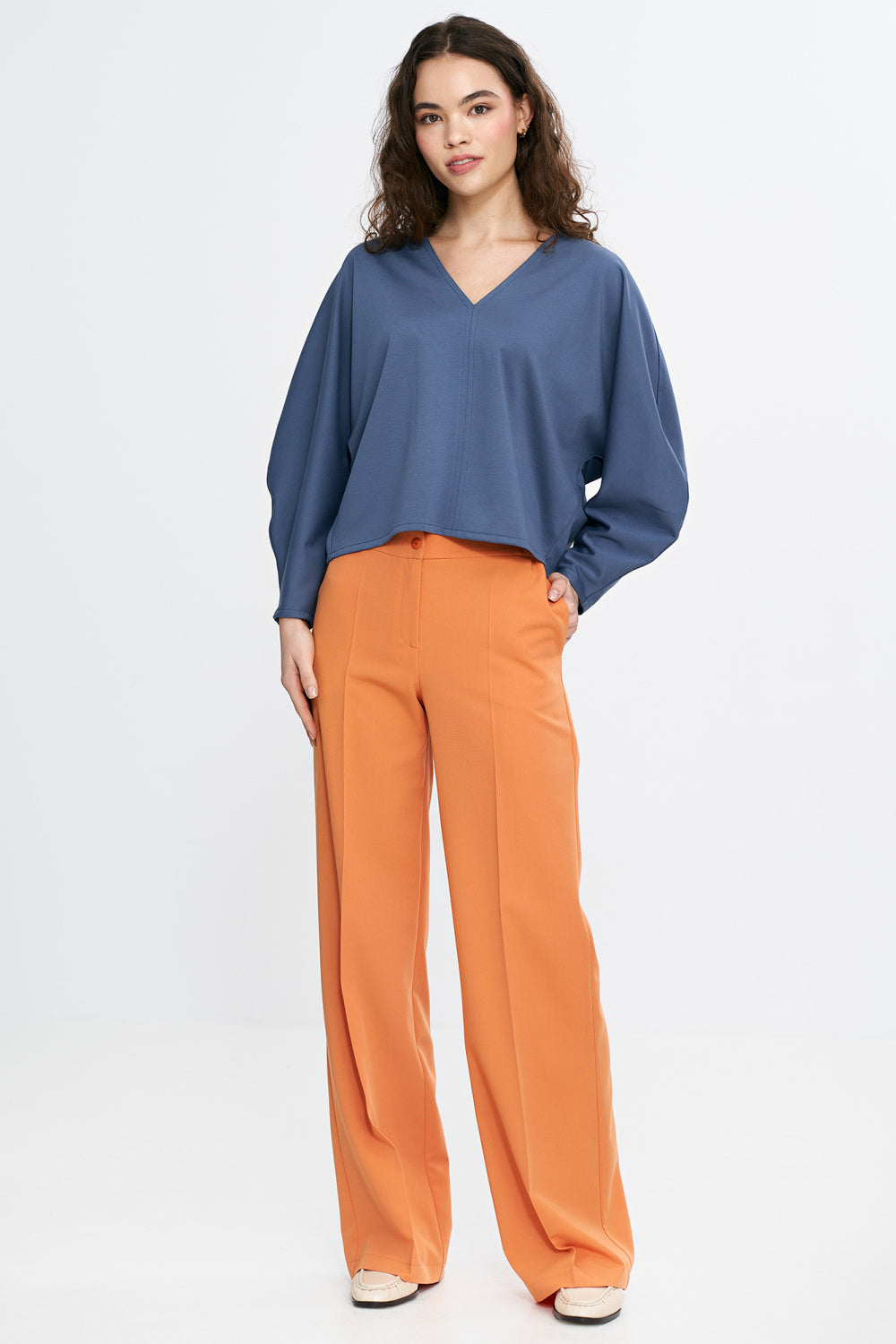 Blouse femme Nife Chemisier Chemisier — bleu