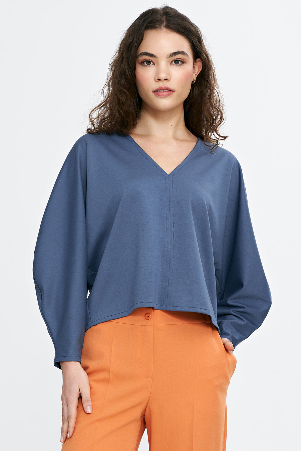 Blouse femme Nife Chemisier Chemisier — bleu