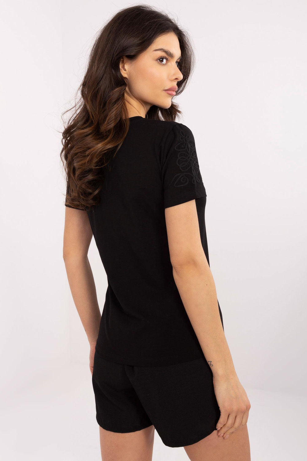 Blouse femme Relevance T Shirt T — noir