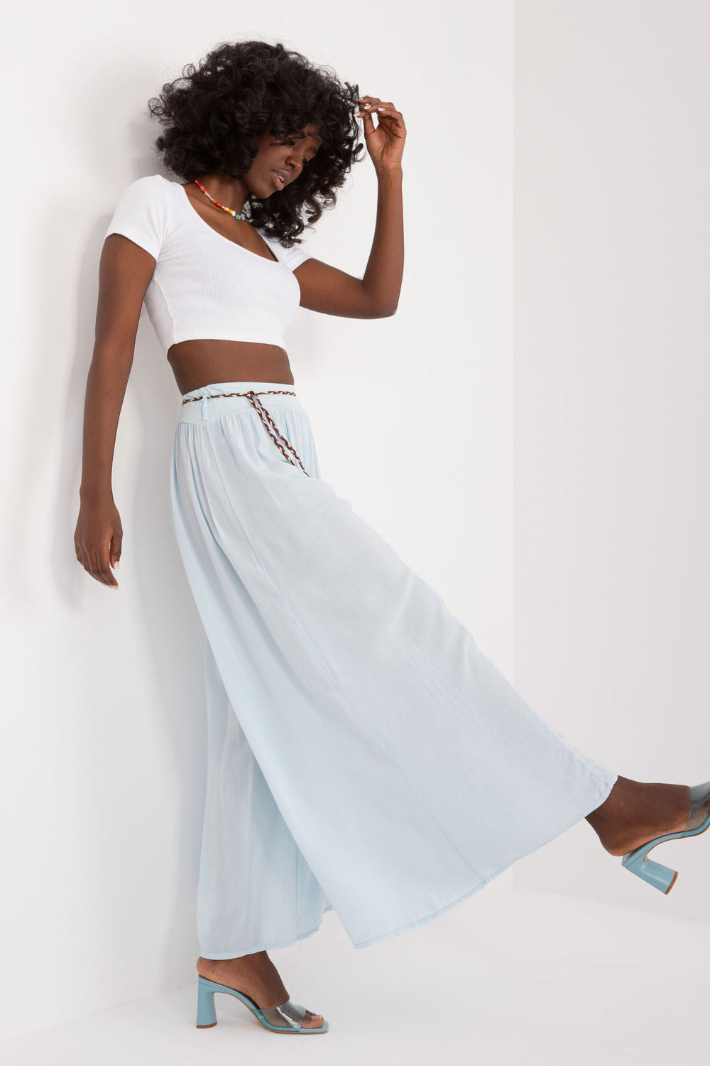 Chaussures à talons femme Och Bella Pantalon Pantalon — bleu