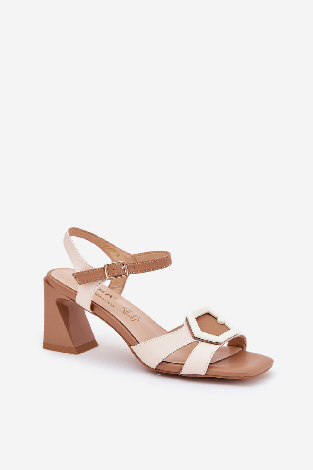 Sandales femme Step in style À Talons À — beige