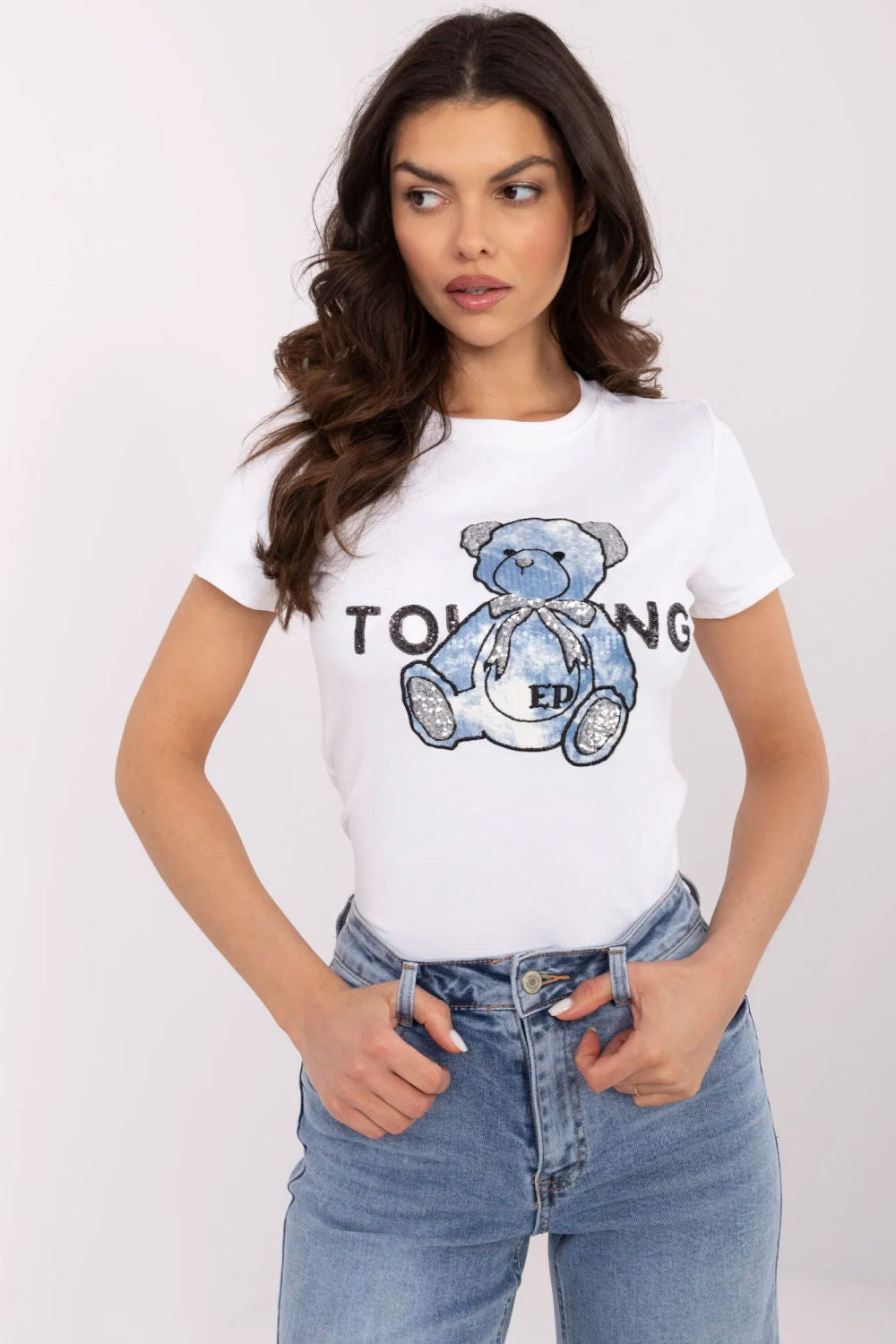 Blouse femme NM T Shirt T — blanc