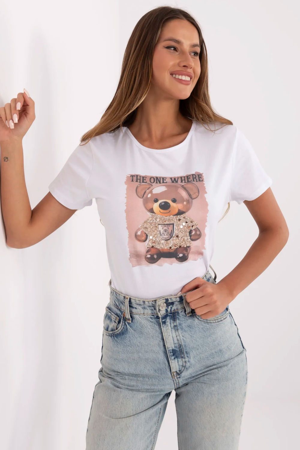 Blouse femme NM T Shirt T — blanc