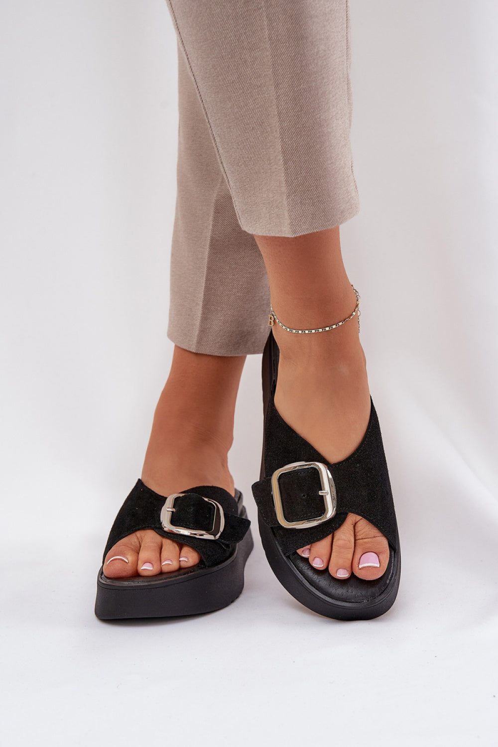 Sandales femme Step in style À Plateforme À — noir