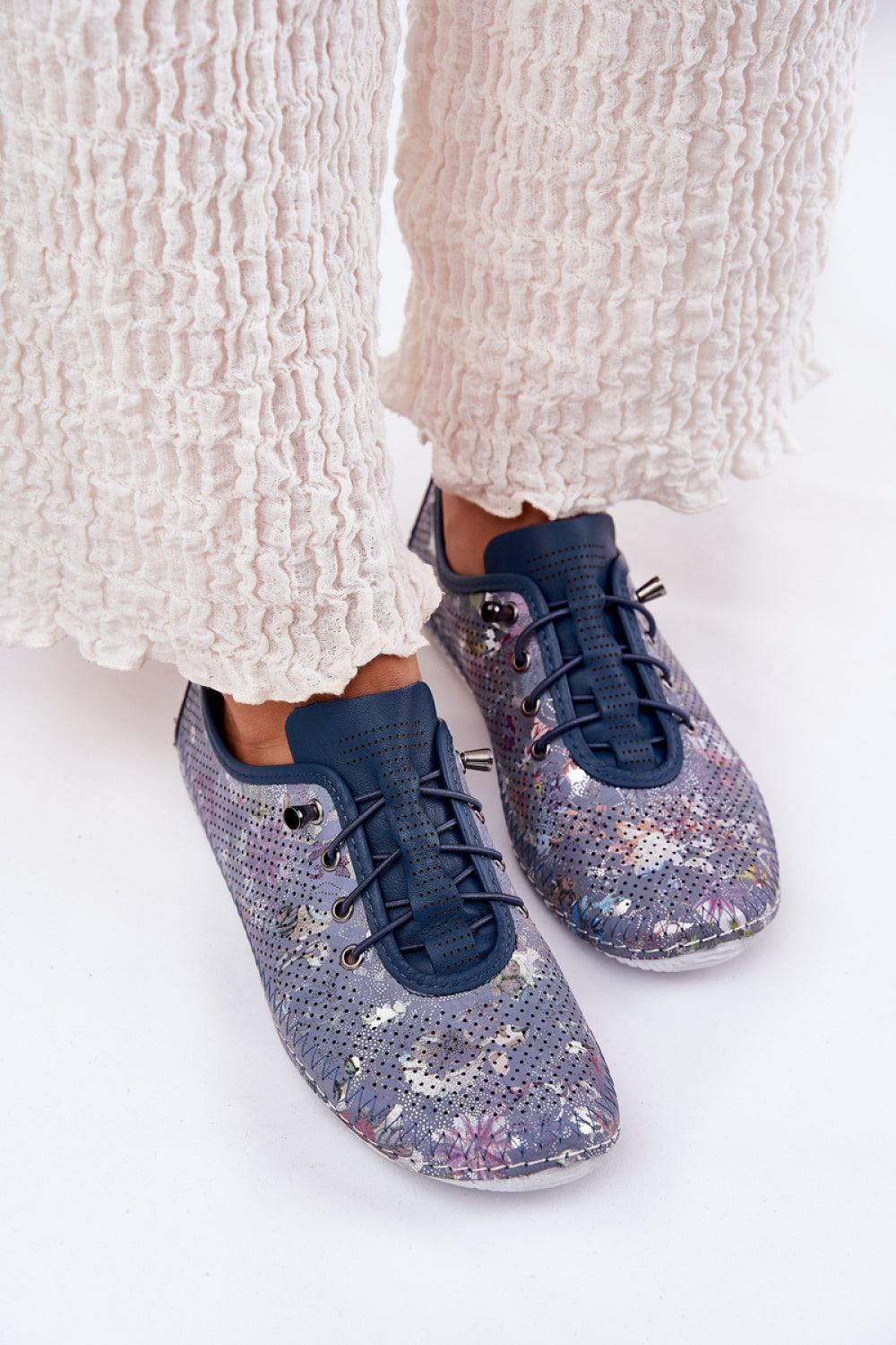 Bottes femme Step in style Chaussures Basses Chaussures — bleu