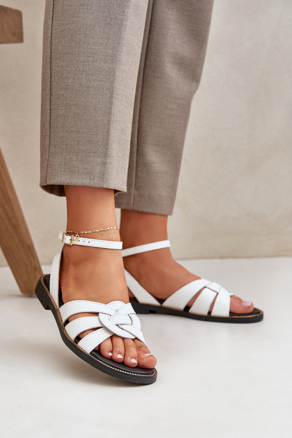 Sandales femme Step in style — blanc