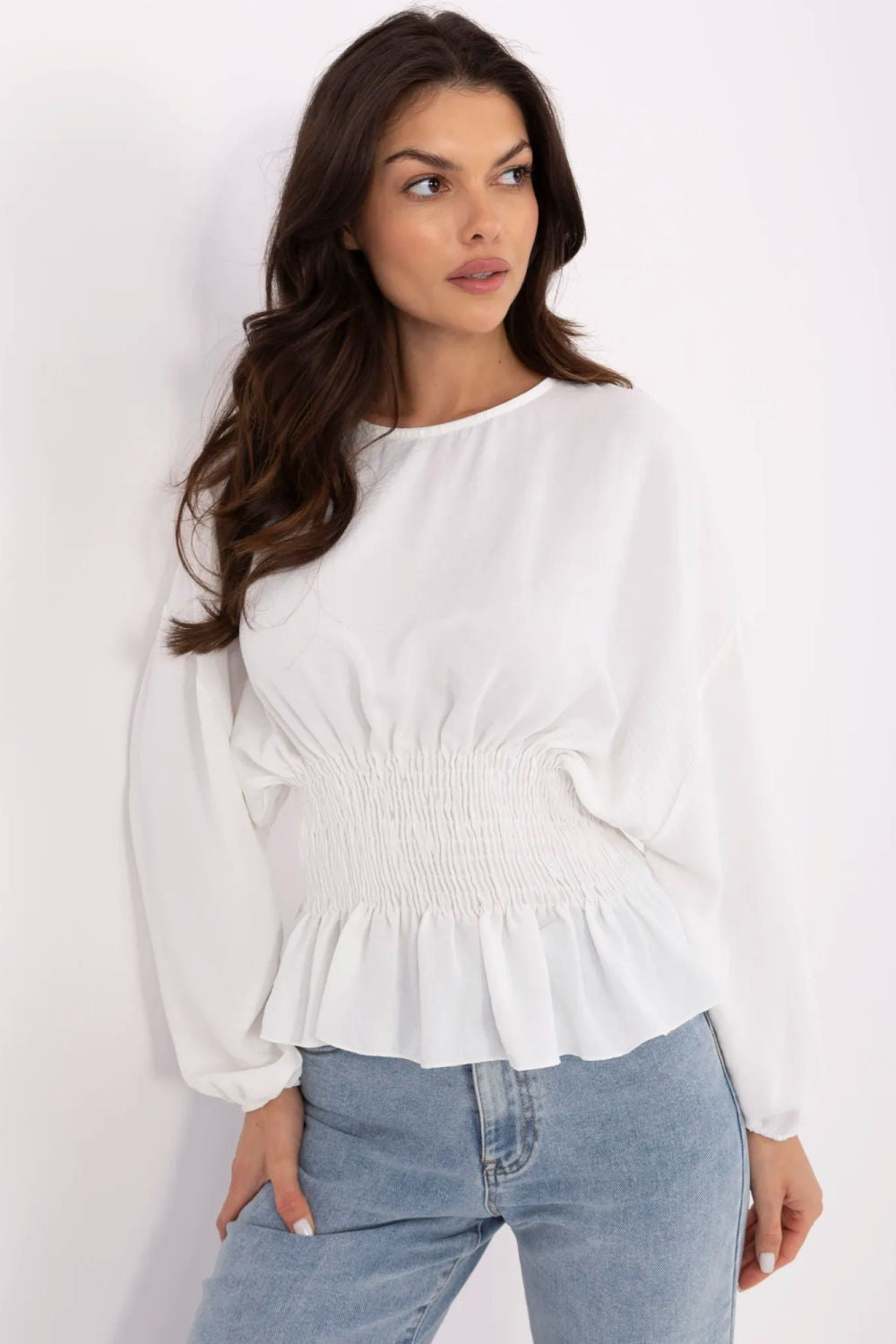 Blouse femme Sublevel Chemisier Chemisier — blanc
