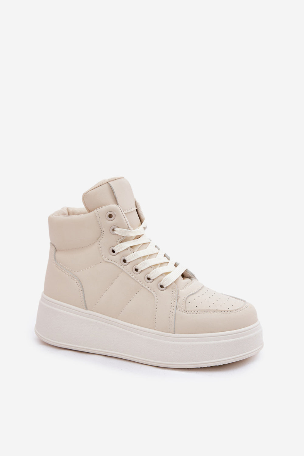 Baskets femme Step in style À Plateforme À — beige