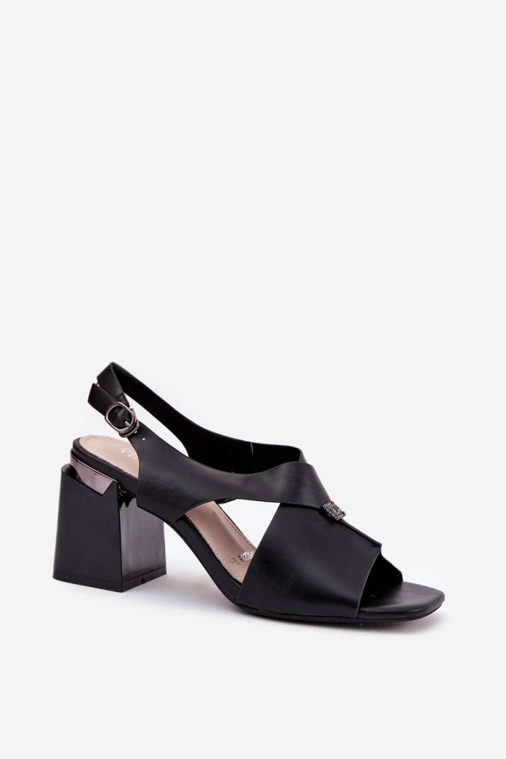 Sandales femme Step in style À Talons À — noir