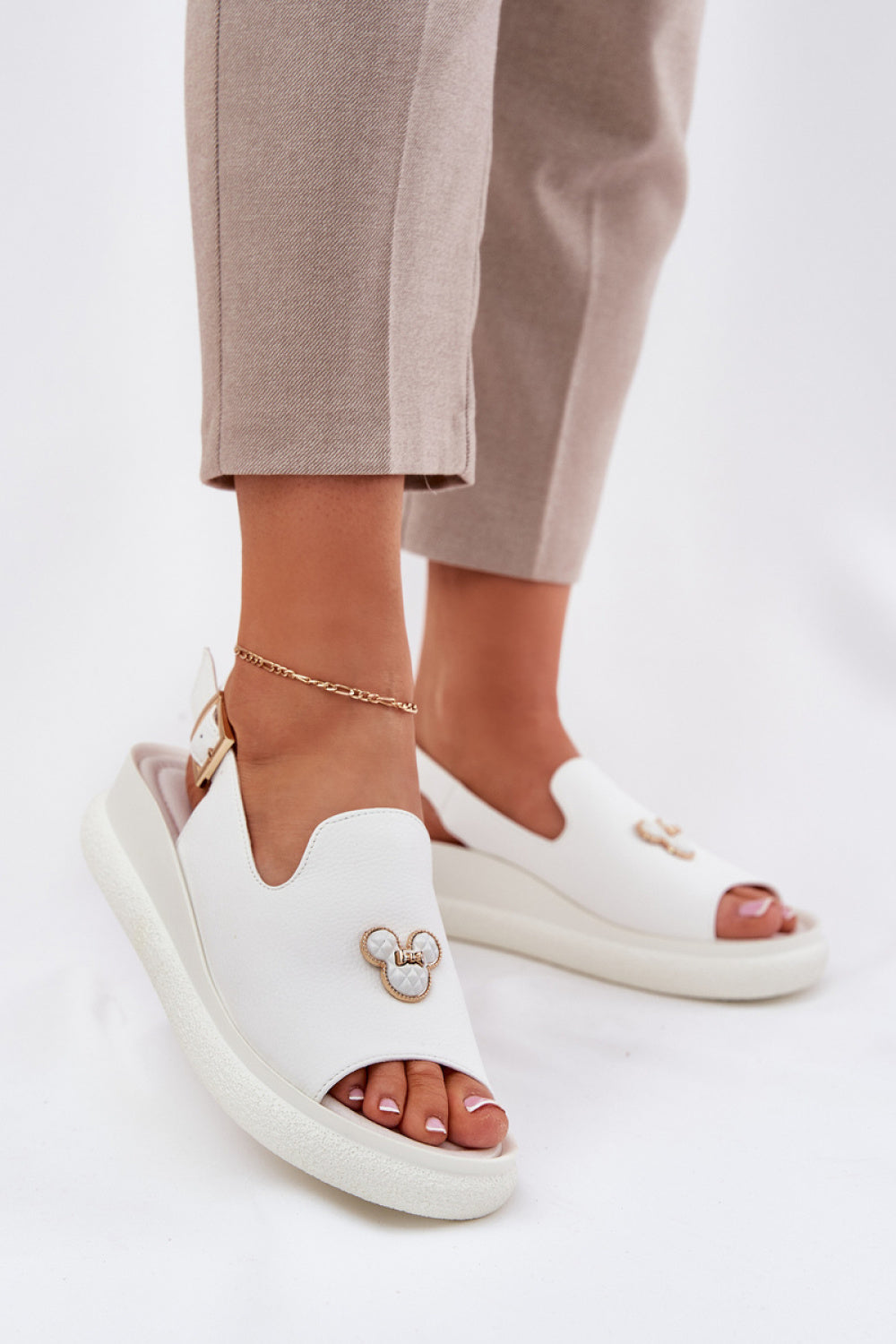 Sandales femme Step in style Cothurnes Cothurnes — blanc