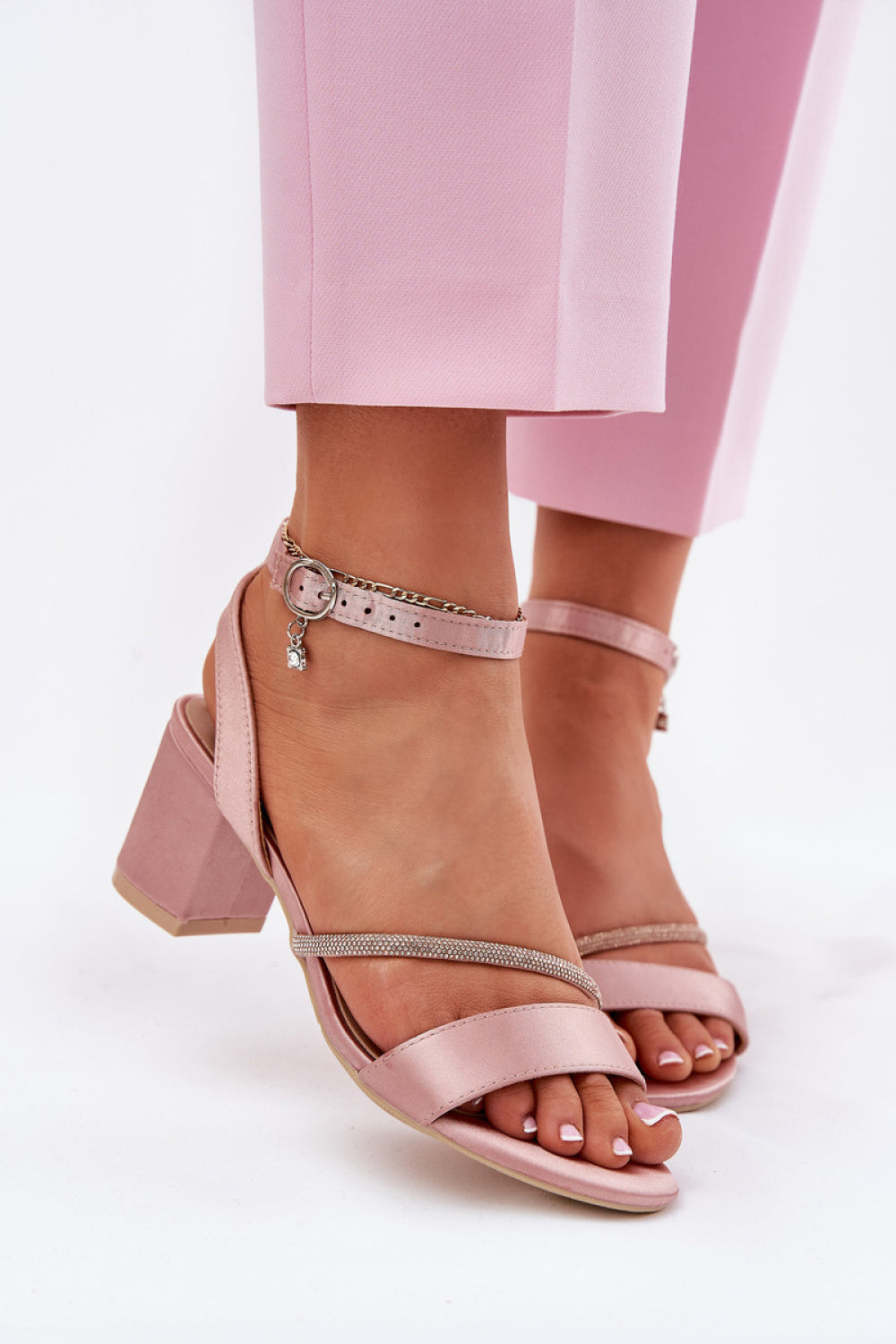 Sandales femme Step in style À Talons À — rosé