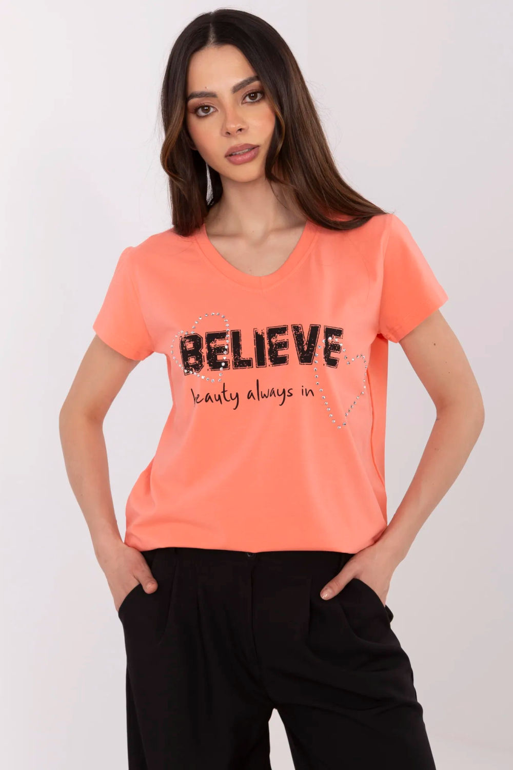 Blouse femme Factory Price T Shirt T — orange