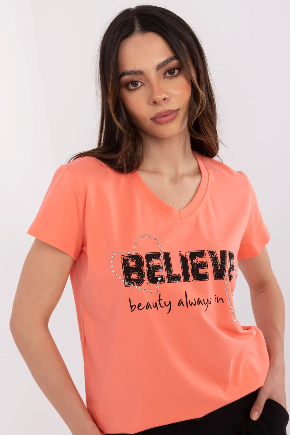 Blouse femme Factory Price T Shirt T — orange