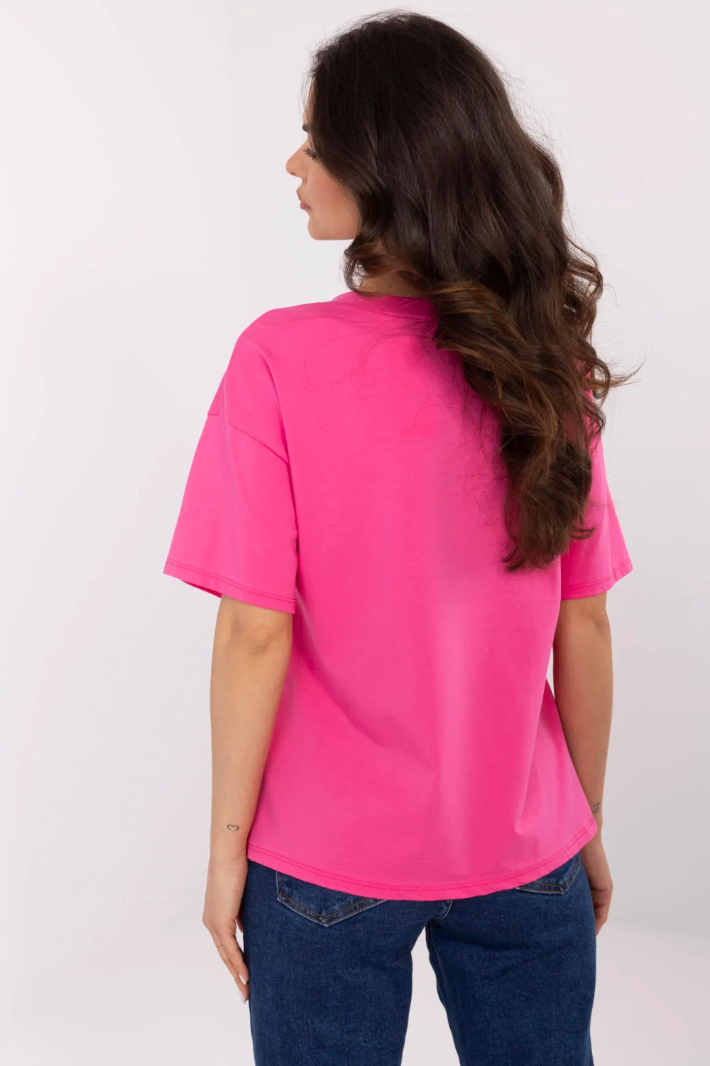 Blouse femme Italy Moda T Shirt T — rosé